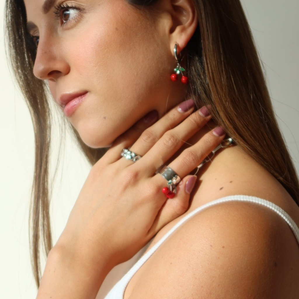 Aretes Cherry